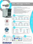 Scotsman NH0922 Spec Sheet Scotsman NH0922 Spec Sheet