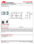 10-74022-SSM spec sheet 10-74022-SSM spec sheet