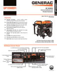 Generac 7705 Generator Specsheet