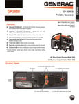 Generac 7721 Generator Specsheet