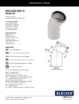 BEND 30° Specsheet