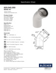 BEND 45° Specsheet