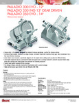 Palladio 300 - 350 Evo Spec Sheet