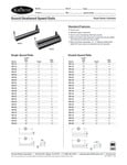 Krowne Royal Series Speed Rails Specsheet Krowne Royal Series Speed Rails Specsheet