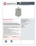 Sammic Salad Dryer ES-100 12050-601 1000702