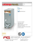 Cattabriga PSK65 Spec Sheet Cattabriga PSK65 Spec Sheet