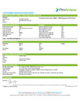 ProAmpac 446KR Specsheet ProAmpac 446KR Specsheet