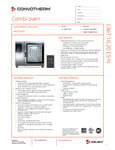 8-Convotherm maxx pro - easyTouch 10.20 Electric Spritzer - Specification UL