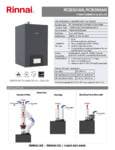Rinnai Commercial Boiler Specsheet