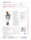 Garland XPG24-1L Specsheet Garland XPG24-1L Specsheet