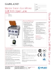 Garland 8054 Specsheet Garland 8054 Specsheet