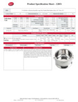 Tablecraft Hive Collection Beverage Tub Specsheet Tablecraft Hive Collection Beverage Tub Specsheet
