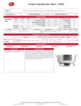 Tablecraft Hive Collection Beverage Tub Specsheet