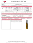 Tablecraft Oil & Vinegar Bottle Specsheet Tablecraft Oil & Vinegar Bottle Specsheet