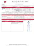 Tablecraft Oil & Vinegar Bottle Specsheet Tablecraft Oil & Vinegar Bottle Specsheet
