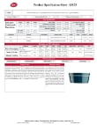 Tablecraft Stackable Bowl & Lid Specsheet