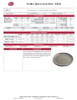 Tablecraft Serving Plate Specsheet Tablecraft Serving Plate Specsheet