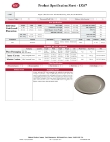 Tablecraft Serving Plate Specsheet Tablecraft Serving Plate Specsheet