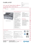 Garland 8085 Specsheet