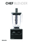 827A1QA1N_Blendtec Chef Blender_Spec Sheet 827A1QA1N_Blendtec Chef Blender_Spec Sheet