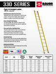 85233012 - Bauer 330 Series Ladders