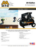 Mi-T-M Air Compressor Specsheet Mi-T-M Air Compressor Specsheet
