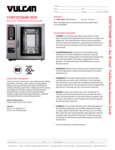 901CHEF102GL_ChefsCombi 102G Gas_Spec Sheet 901CHEF102GL_ChefsCombi 102G Gas_Spec Sheet