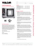 901CHEF62EC_ChefsCombi 62E Elec_Spec Sheet