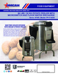 Potato Peeler Spec Sheet