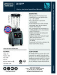 CB15VP Spec Sheet