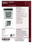 Waring WDH10 Specsheet