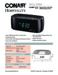 WCL70BK Specsheet