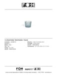 FOH Gatsby Ramekin Specsheet FOH Gatsby Ramekin Specsheet