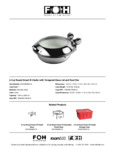 FOH 6.5 qt Chafer Specsheet