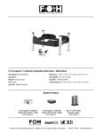 FOH 5.75 qt Stackable Chafer Base Specsheet
