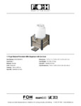 FOH 1.75 Gallon Milk Dispenser Specsheet FOH 1.75 Gallon Milk Dispenser Specsheet