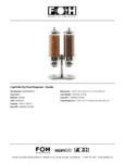 FOH 2 Gallon Odin Dry Food Dispenser Specsheet FOH 2 Gallon Odin Dry Food Dispenser Specsheet
