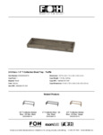 FOH T-Collection Wood Tray Specsheet