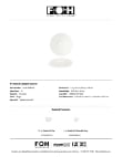FOH Catalyst Saucer Specsheet