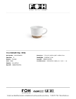 FOH Artefact Mug Specsheet FOH Artefact Mug Specsheet