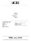 FOH Artefact Pourer Specsheet FOH Artefact Pourer Specsheet
