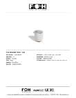 FOH Artefact Pourer Specsheet FOH Artefact Pourer Specsheet