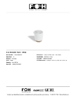 FOH Artefact Pourer Specsheet FOH Artefact Pourer Specsheet