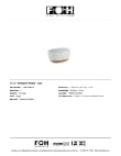 FOH Artefact Holder Specsheet FOH Artefact Holder Specsheet