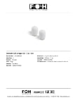 FOH Artefact Salt & Pepper Specsheet FOH Artefact Salt & Pepper Specsheet