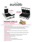 Sirman Panini Grill Spec Sheet