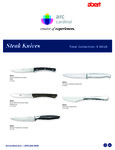 Abert Steak Knives Sell Sheet Abert Steak Knives Sell Sheet