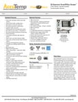 AccuTemp Steam'n'Hold Countertop Connectionless Electric Boiler-Free Steamer Spec Sheet AccuTemp Steam'n'Hold Countertop Connectionless Electric Boiler-Free Steamer Spec Sheet