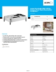 Acopa 553MIN8STND Specsheet
