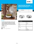 Acopa 553MINR6QT Specsheet Acopa 553MINR6QT Specsheet